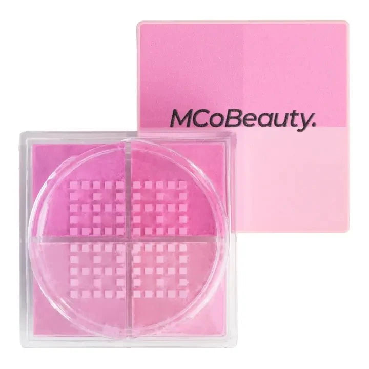 MCoBeauty MCoBeauty Blush Quad Loose Powder - Pink Blushers