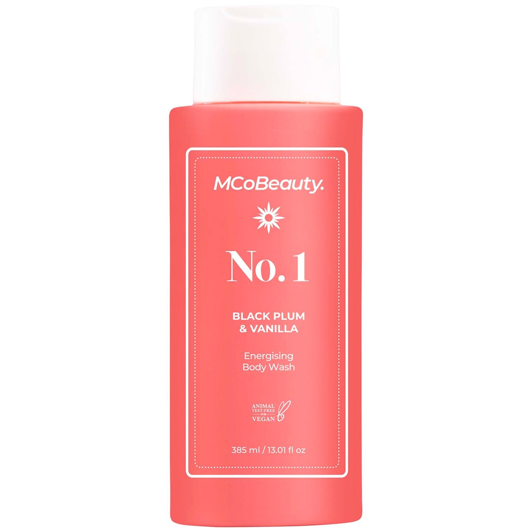 MCoBeauty MCoBeauty Everyday Body Wash Cream-Gel 385ml  - No.1 Black Plum & Vanilla Body Care