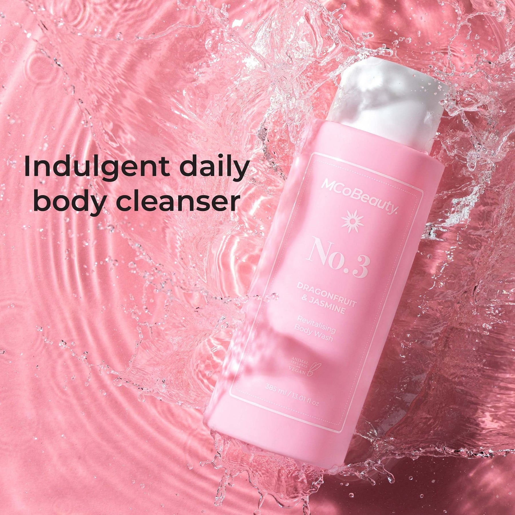 MCoBeauty MCoBeauty Everyday Body Wash Cream-Gel 385ml  - No.3 Dragonfruit & Jasmine Body Care