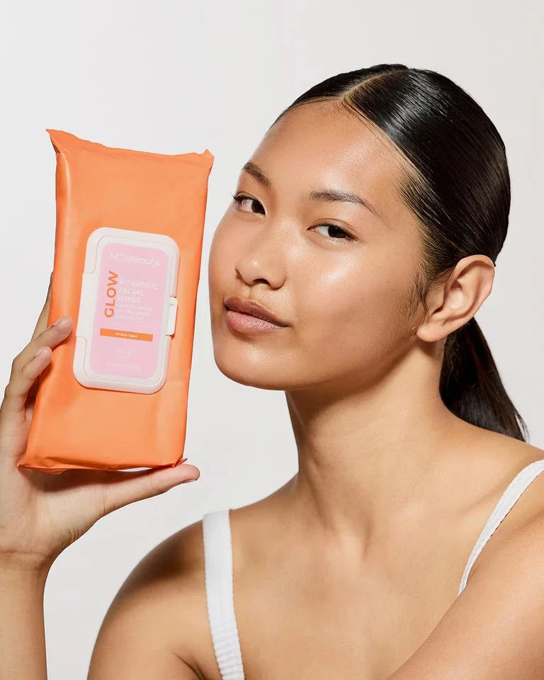 MCoBeauty MCoBeauty Glow Vitamin-C Facial Wipes - 25 Wipes Cleansing Wipes