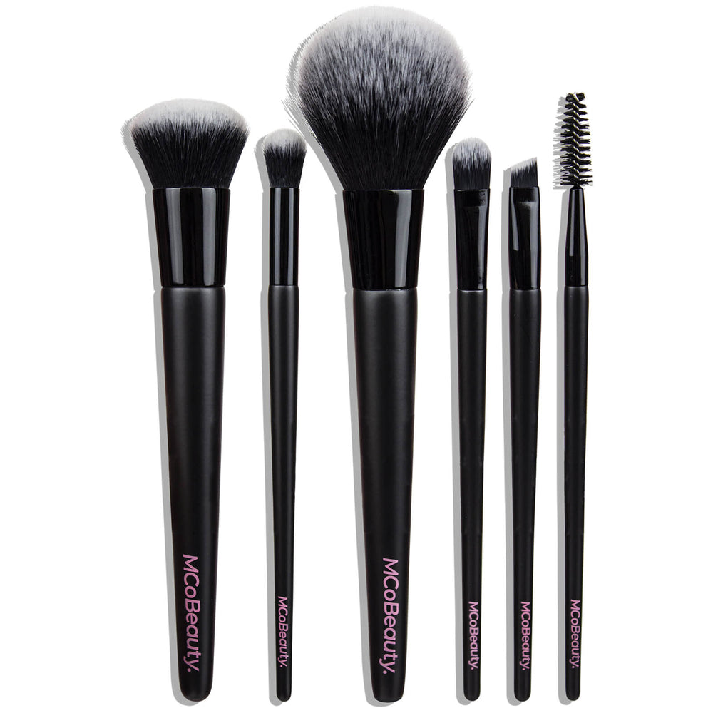 MCoBeauty MCoBeauty Everyday 6 Piece Essentials Brush Set Cosmetics