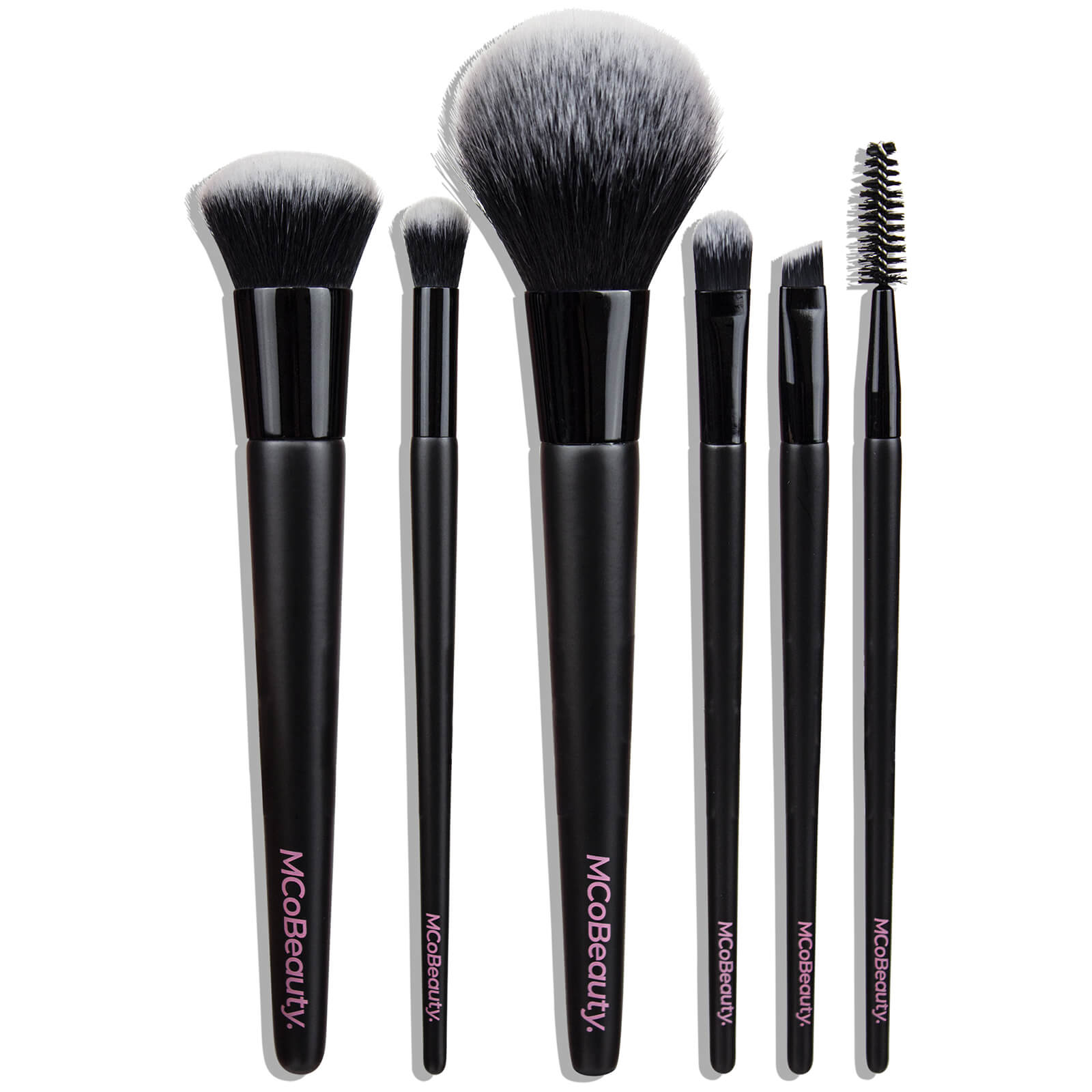 MCoBeauty MCoBeauty Everyday 6 Piece Essentials Brush Set Cosmetics