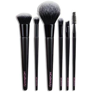 MCoBeauty MCoBeauty Everyday 6 Piece Essentials Brush Set Cosmetics