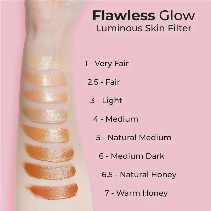 MCoBeauty MCoBeauty Flawless Glow Luminous Skin Filter 30ml (Various Shades) Cosmetics