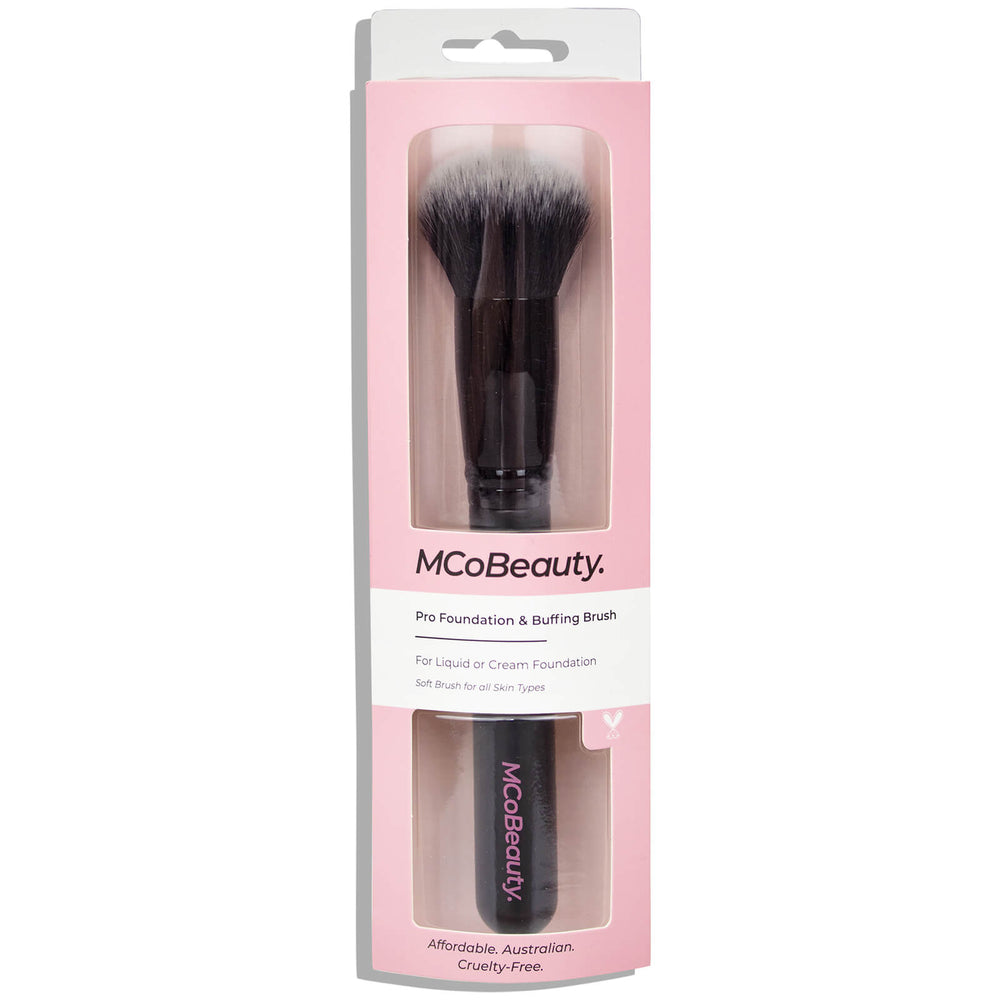 MCoBeauty MCoBeauty Pro Foundation & Buffing Brush Cosmetics
