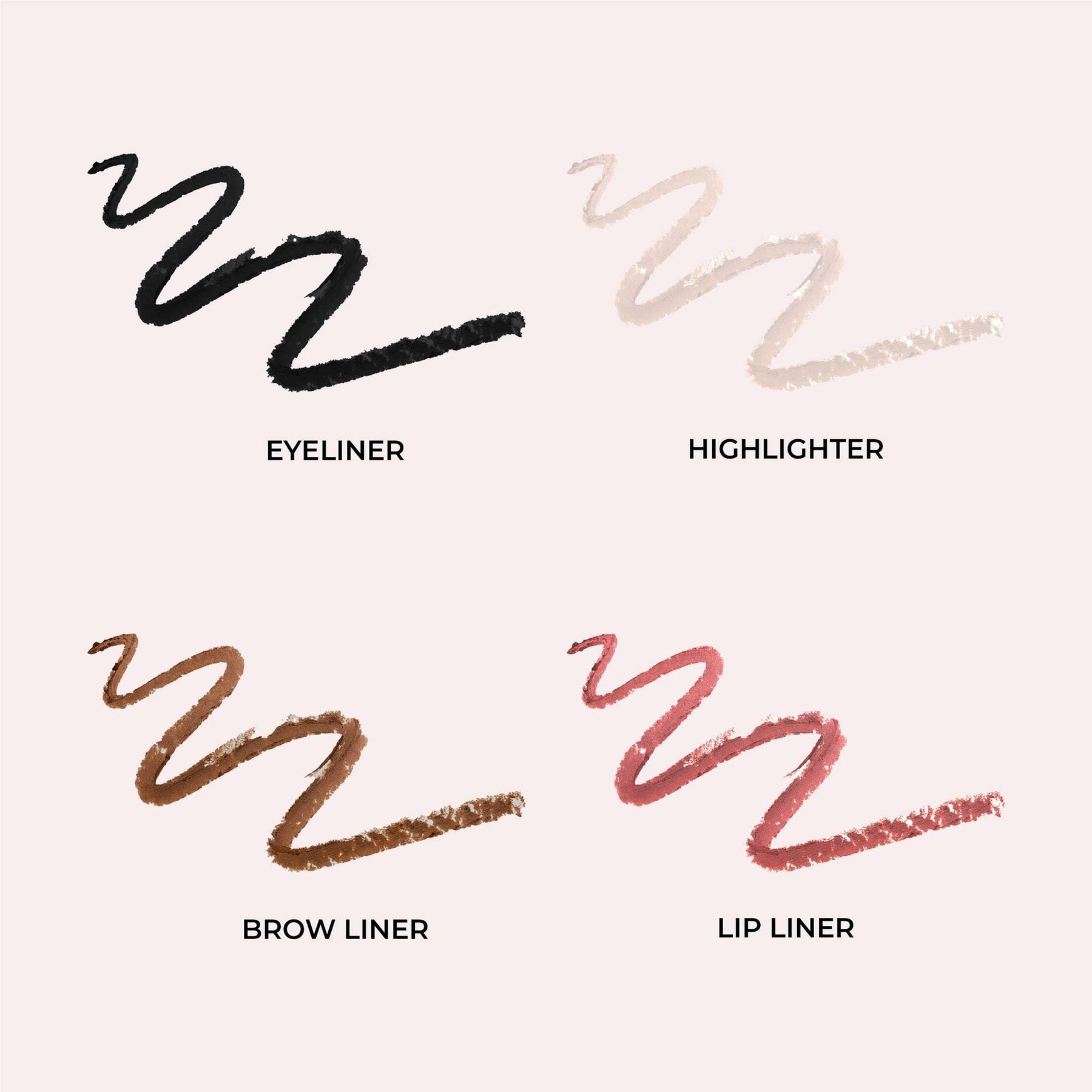 MCoBeauty MCoBeauty Super Pen 4-in-1 Liner 4x 0.1g Cosmetics