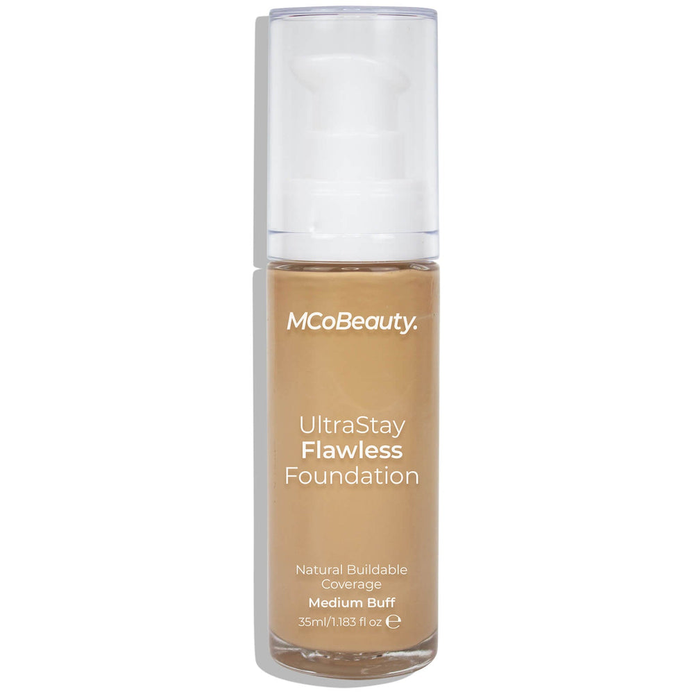 MCoBeauty Medium Buff MCoBeauty Ultra Stay Flawless Foundation 35ml (Various Shades) Cosmetics