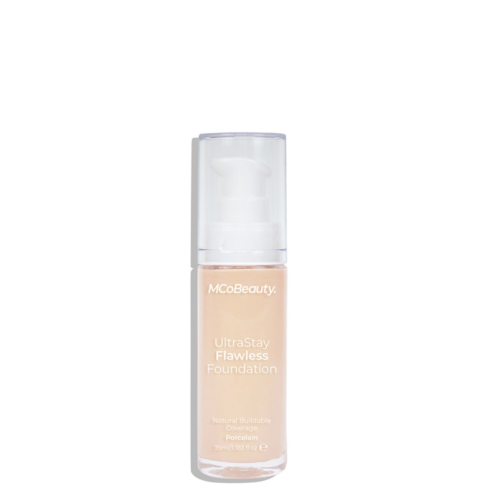 MCoBeauty Porcelain MCoBeauty Ultra Stay Flawless Foundation 35ml (Various Shades) Cosmetics