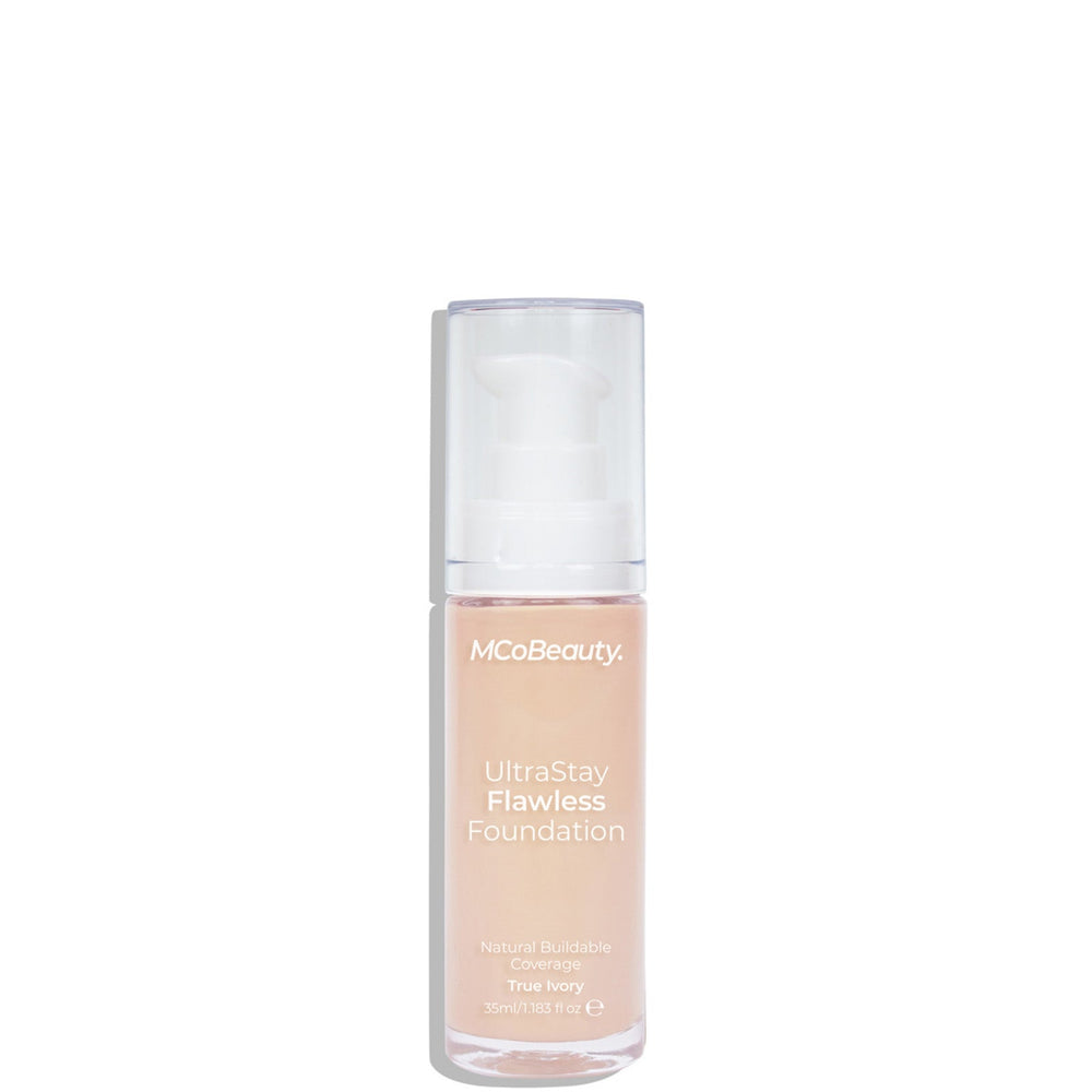 MCoBeauty True Ivory MCoBeauty Ultra Stay Flawless Foundation 35ml (Various Shades) Cosmetics