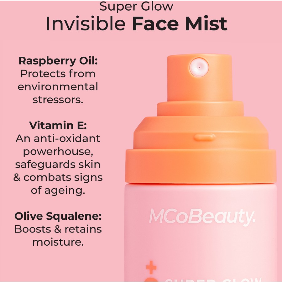 MCoBeauty MCoBeauty Super Glow Invisible Face Mist SPF50+ 90ml Face Sun Care