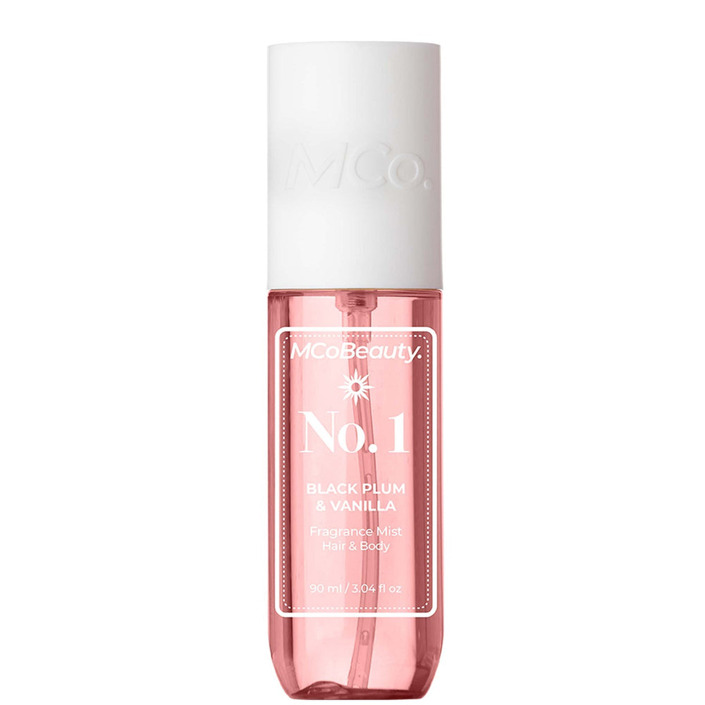 MCoBeauty MCoBeauty Fragrance Mist Hair & Body 90ml - No.1 Black Plum & Vanilla Fragrance
