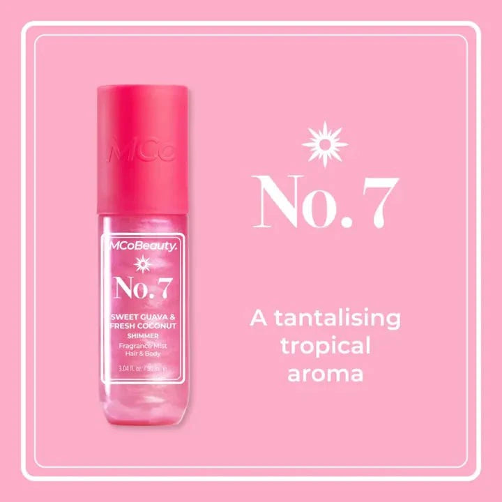 MCoBeauty MCoBeauty Fragrance Mist Hair & Body 90ml - No.7 Shimmer Fragrance