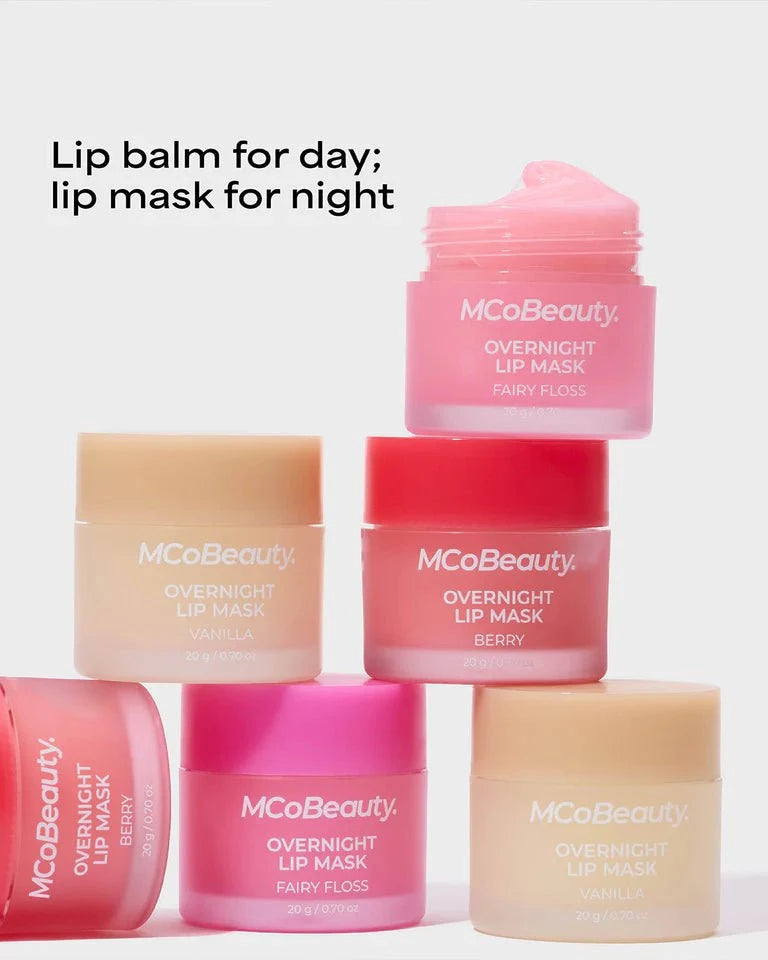 MCoBeauty MCoBeauty Overnight Lip Mask 20g  - Fairy Floss Lip Treatments