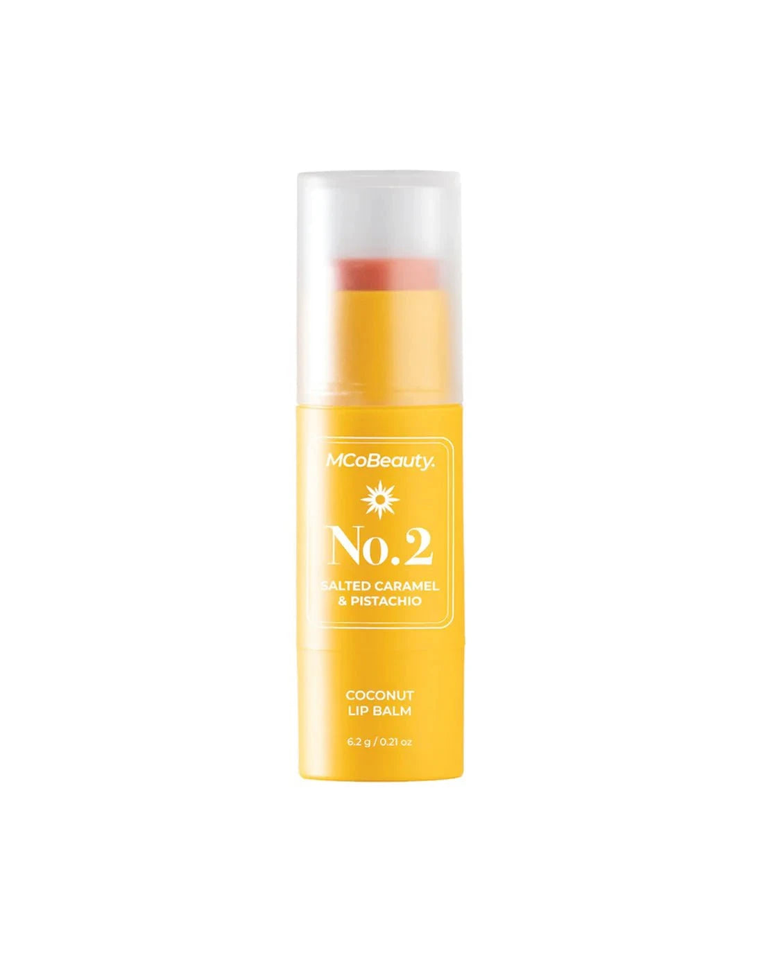 MCoBeauty No. 2 Salted Caramel & Pistachio MCoBeauty Coconut Lip Balm 6.2g Lip Treatments
