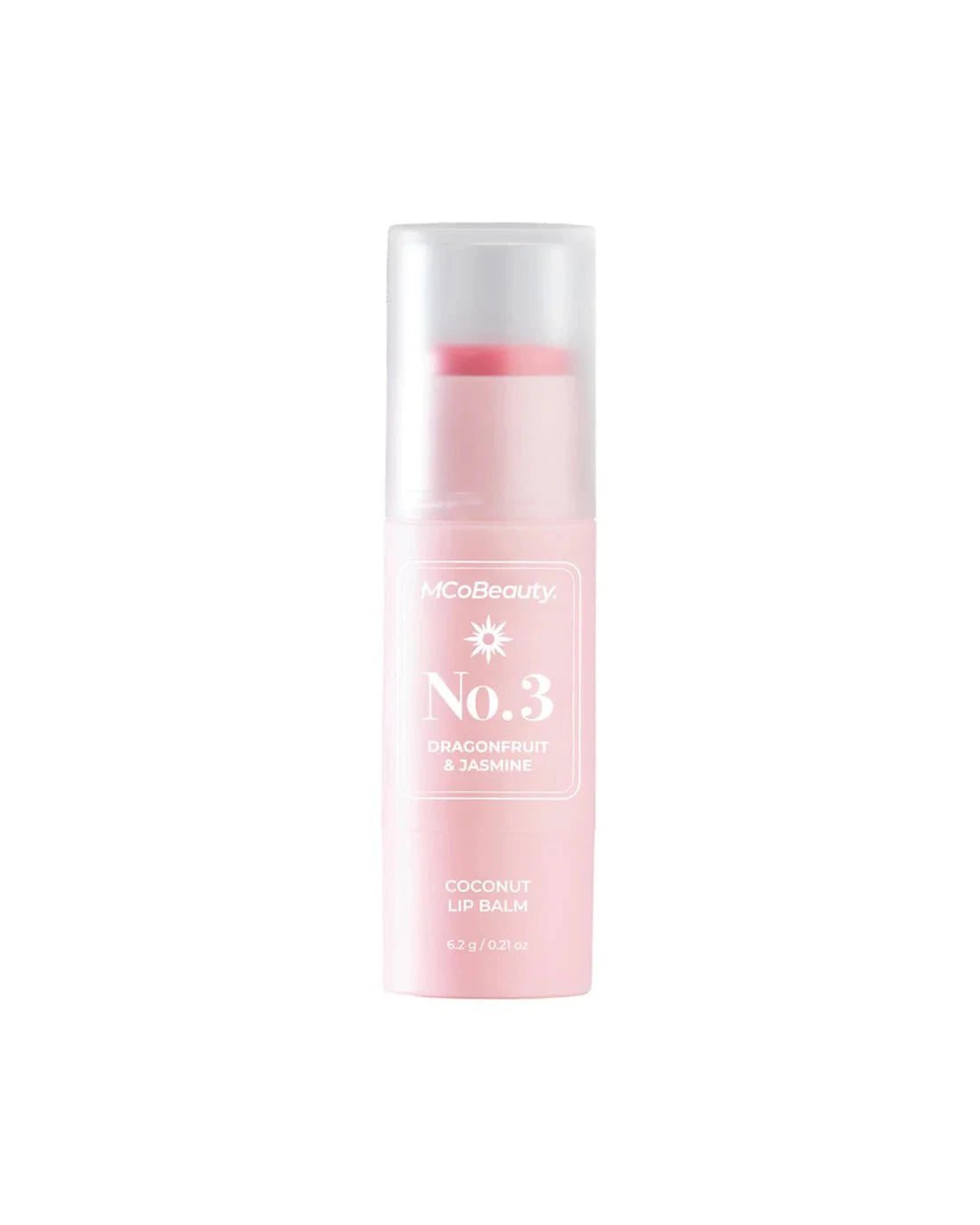 MCoBeauty No. 3 Dragonfruit & Jasmine MCoBeauty Coconut Lip Balm 6.2g Lip Treatments