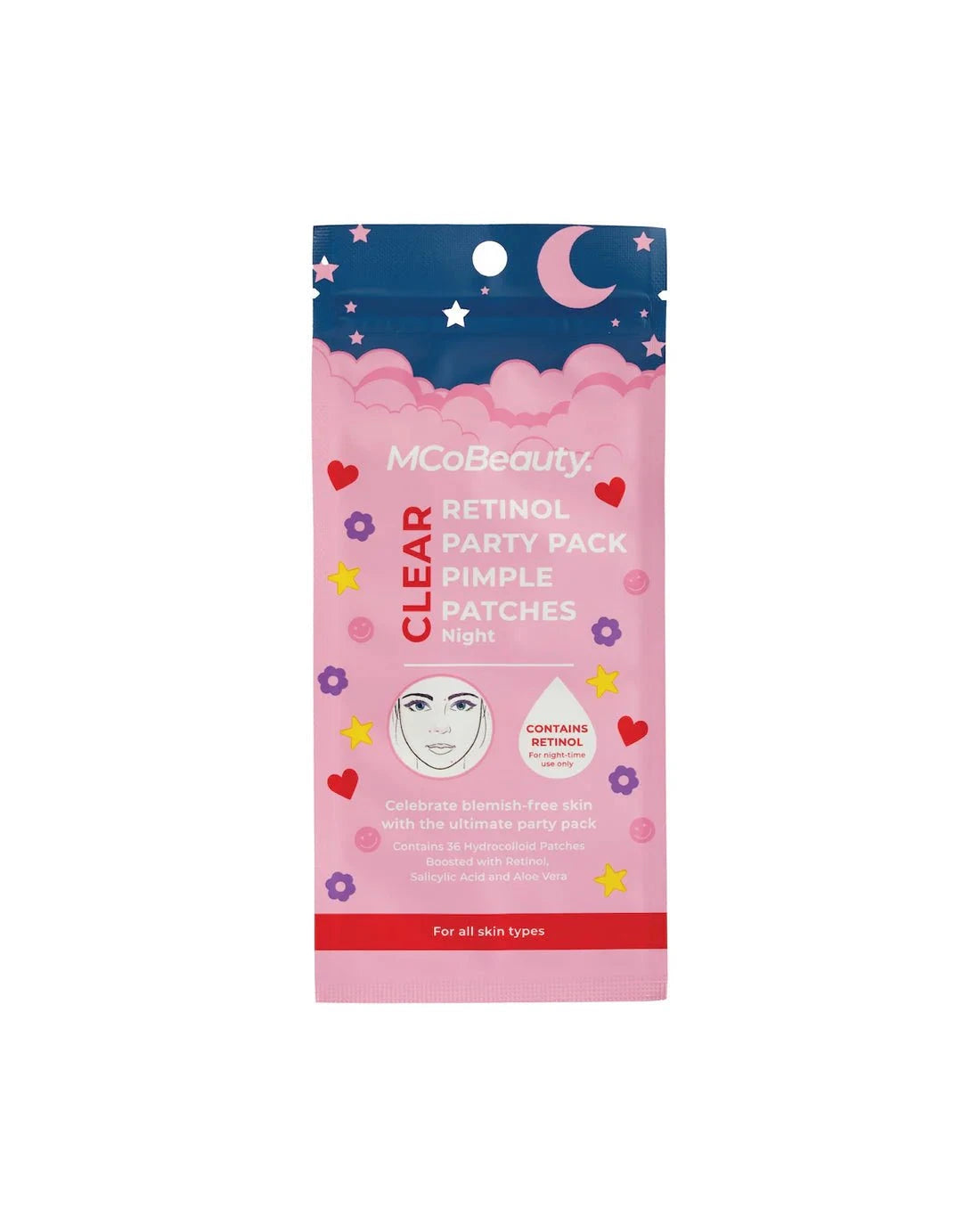 MCoBeauty MCoBeauty Clear Retinol Party Pack Pimple Patches - 36 Pack Skin Care