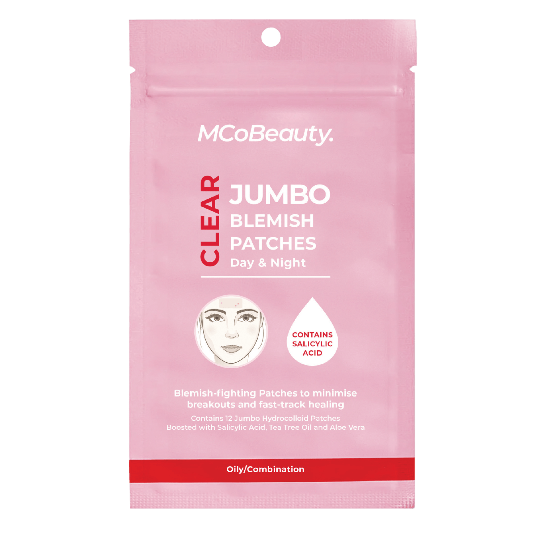 MCoBeauty MCoBeauty XL Pimple Patches - 12 Pack Skin Care