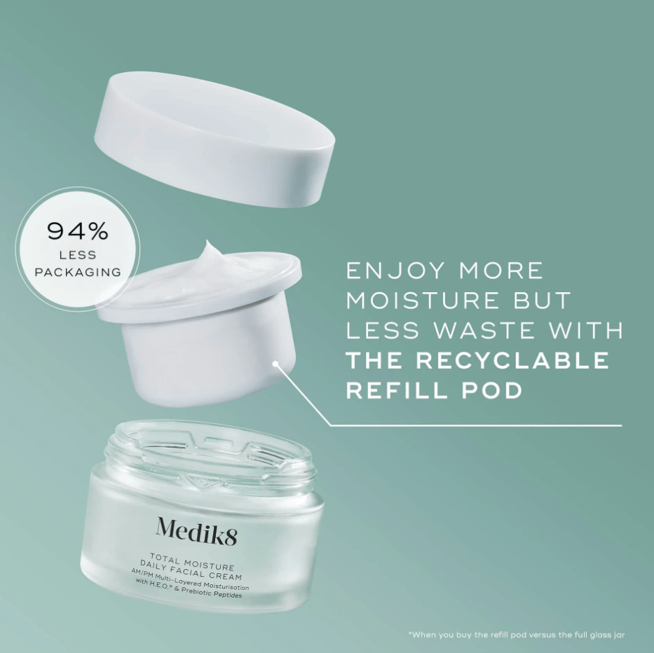 Medik8 Medik8 Total Moisture Daily Facial Cream Refill 50ml Moisturisers