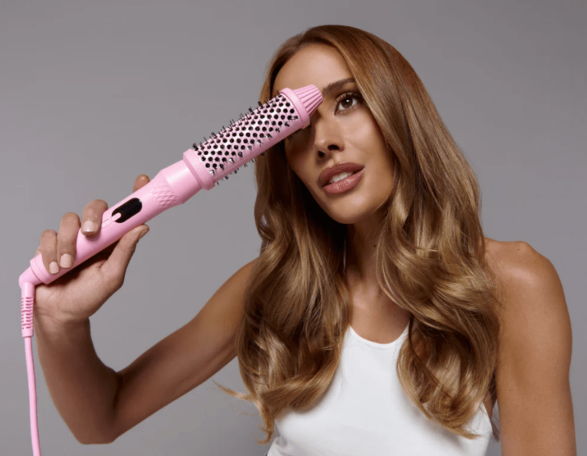 Mermade Hair Mermade Hair Infrared Thermal Brush - Pink Hair Styling Products