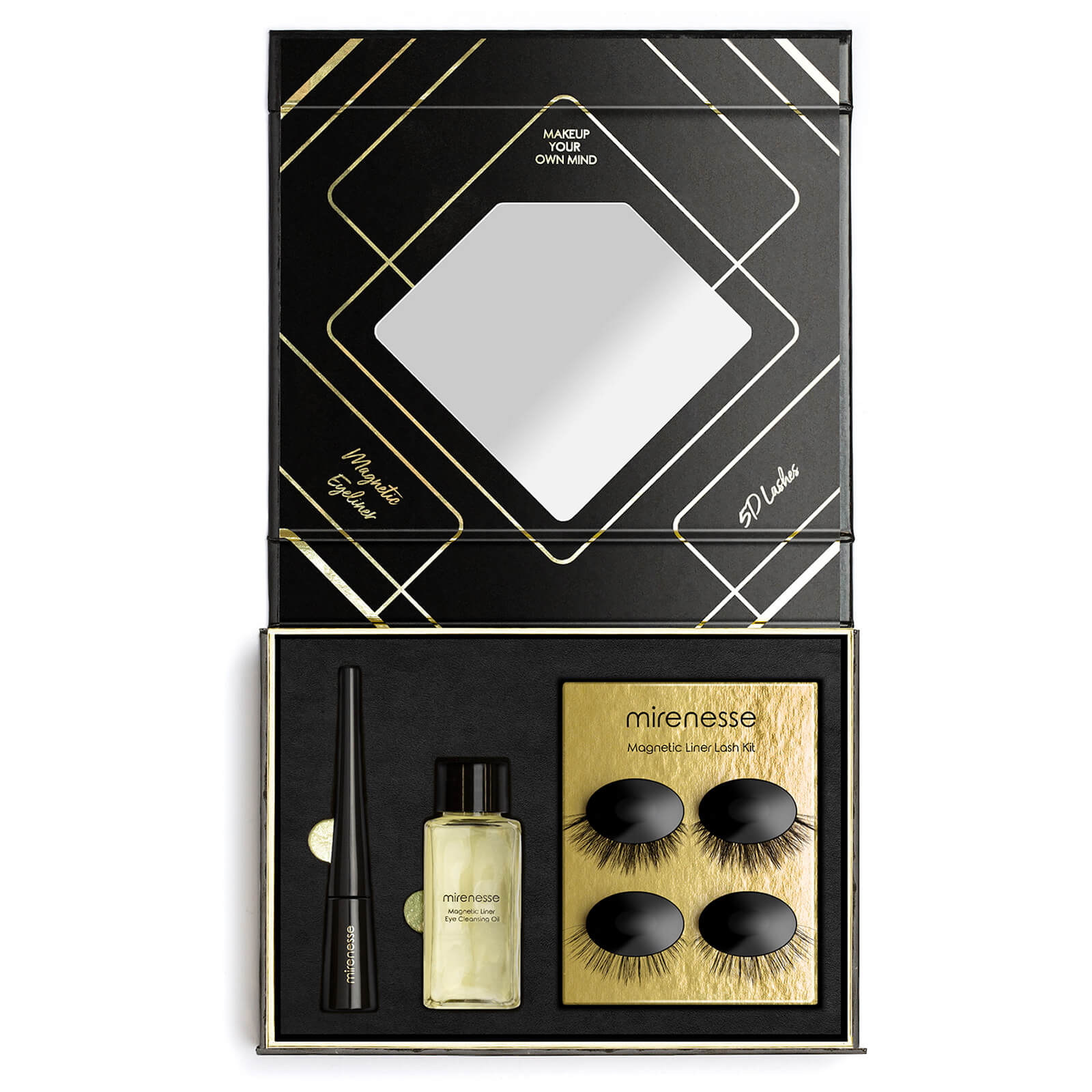 mirenesse mirenesse Magnomatic Magnetic Eyeliner and Eyelashes Day and Night Kit - Volume Vivian Cosmetics