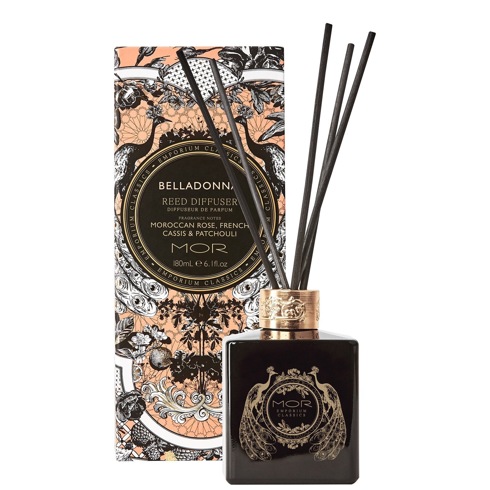 MOR MOR Emporium Classics Belladonna Reed Diffuser Set 180ml Beauty Sets & Kits