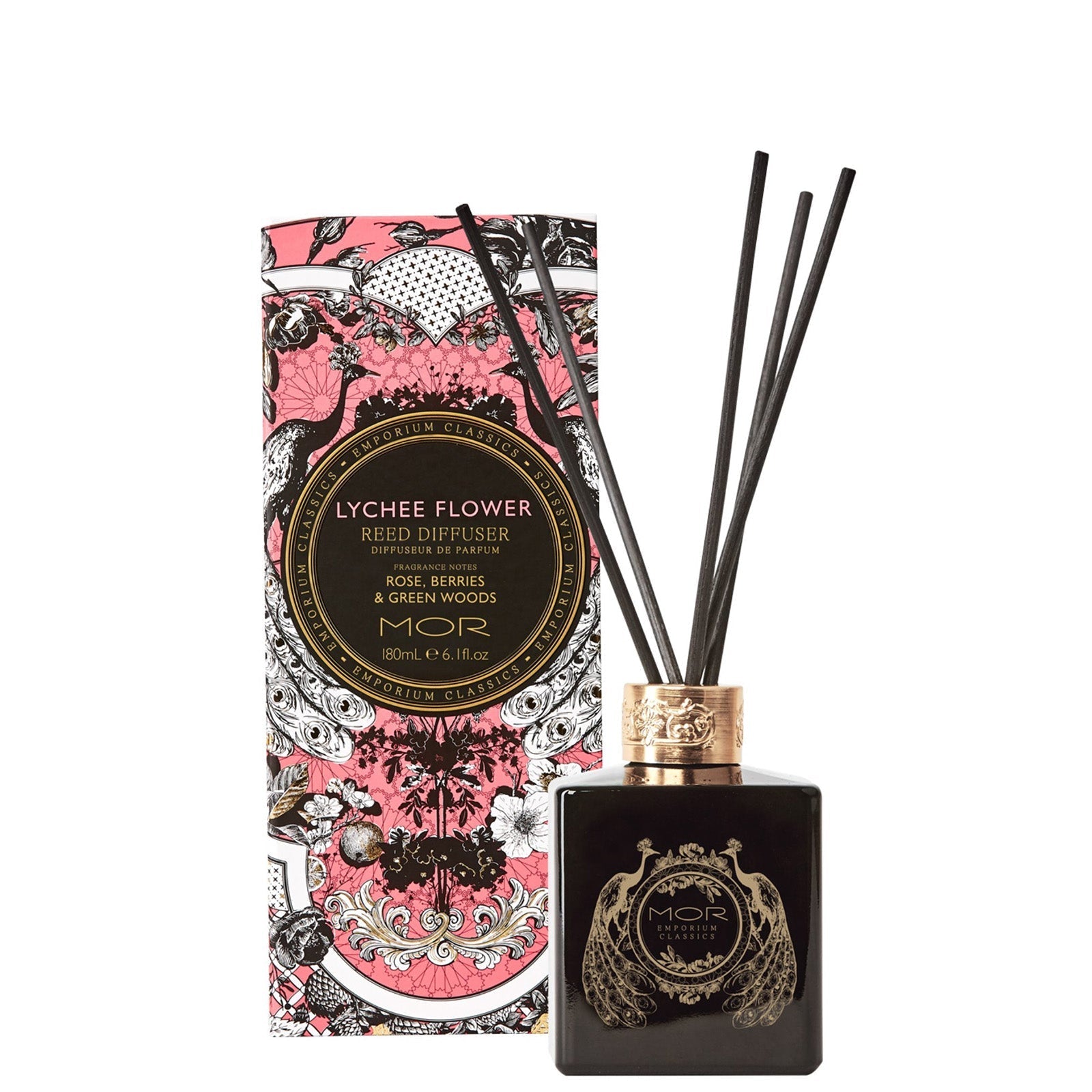 MOR MOR Emporium Classics Lychee Flower Reed Diffuser Set 180ml Beauty Sets & Kits