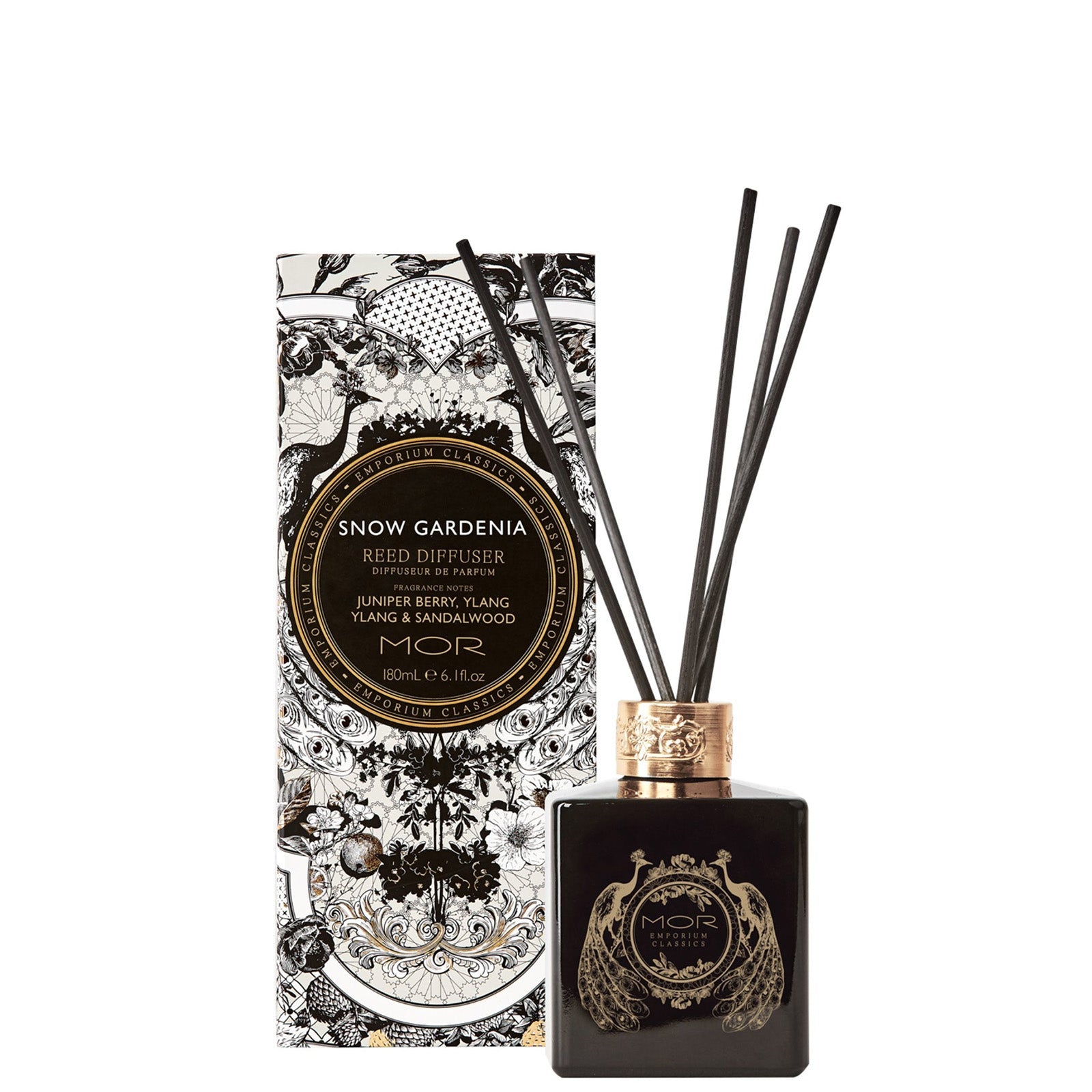 MOR MOR Emporium Classics Snow Gardenia Reed Diffuser Set 180ml Beauty Sets & Kits