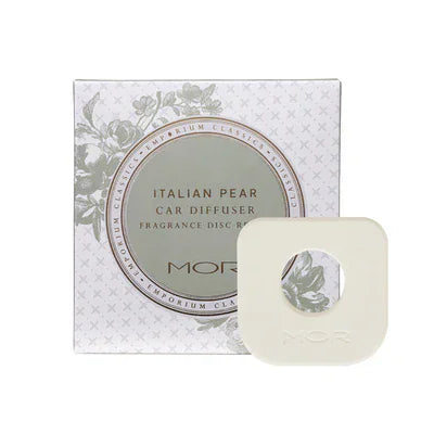 MOR MOR Emporium Classics Italian Pear Car Diffuser - Fragrance Disc Refill Fragrance