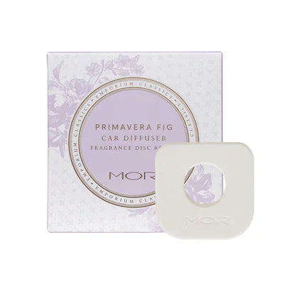 MOR MOR Emporium Classics Primavera Fig Car Diffuser - Fragrance Disc Refill Fragrance