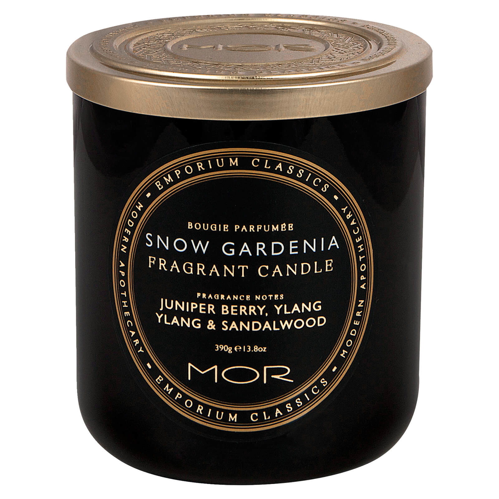 MOR MOR Emporium Classics Snow Gardenia Perfumed Candle 380g Fragrance