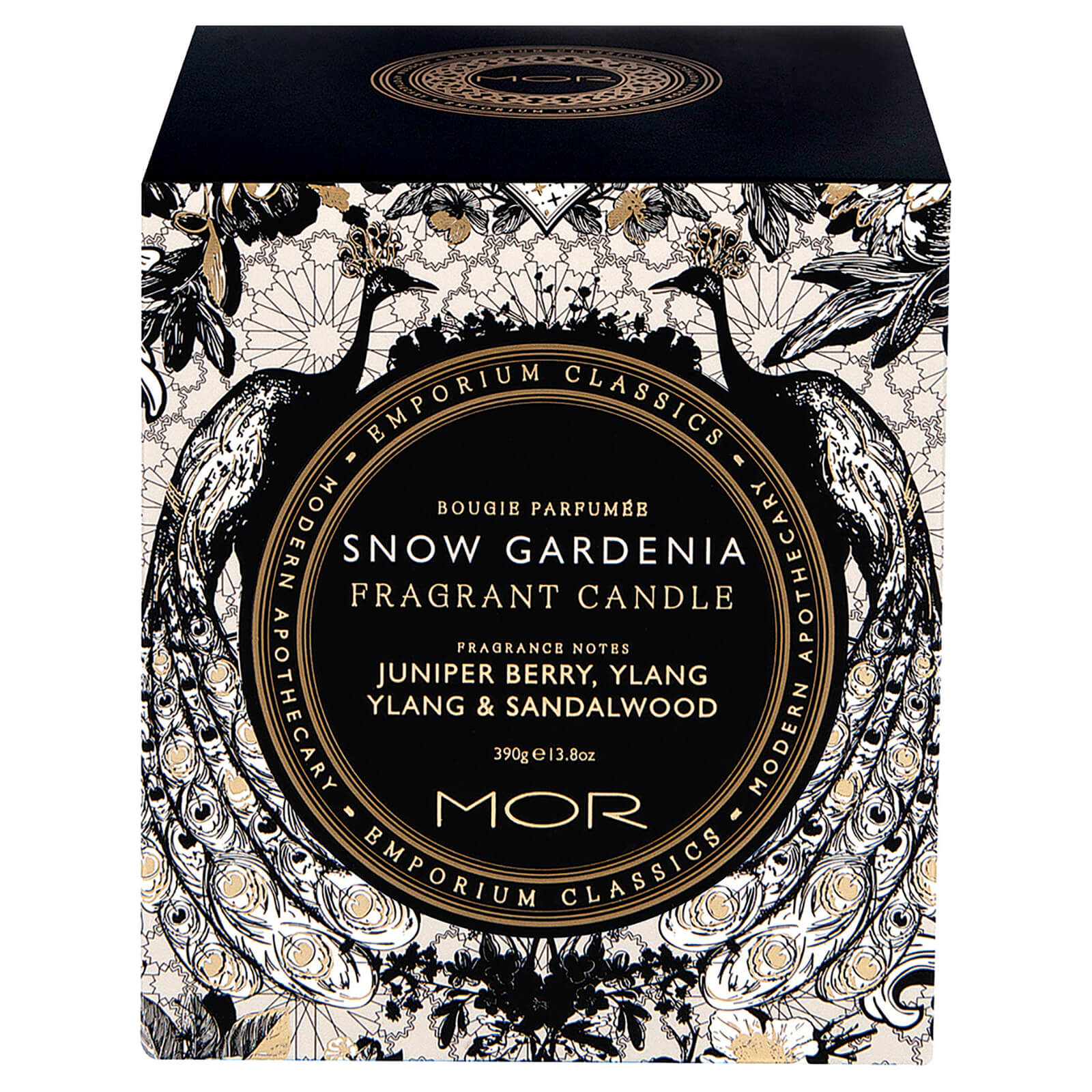 MOR MOR Emporium Classics Snow Gardenia Perfumed Candle 380g Fragrance
