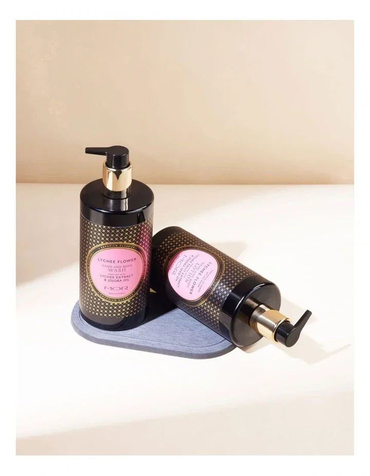 MOR MOR Lychee Flower Bath and Body Duo with Tray Kits & Packs