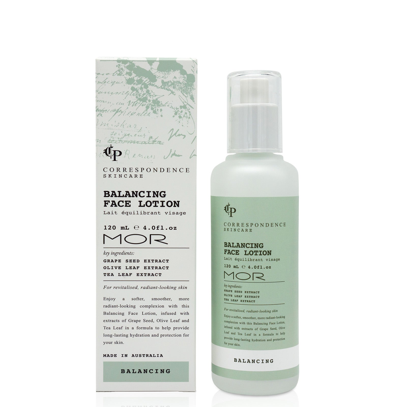 MOR MOR Correspondence Balancing Face Lotion 120ml Skin Care