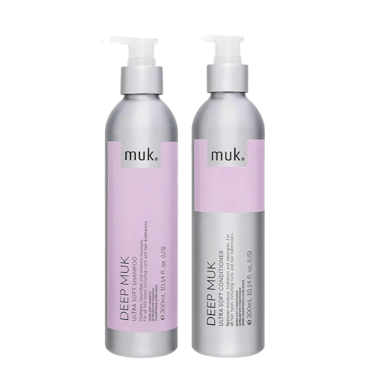 Muk Deep Muk Ultra Soft Shampoo and Conditioner Value Bundle