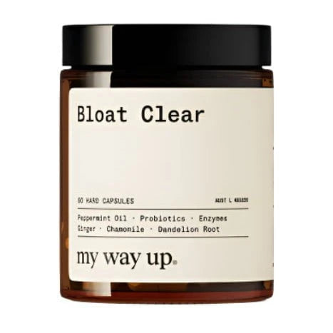 My Way Up My Way Up Bloat Clear 60 Hard Capsules supplements