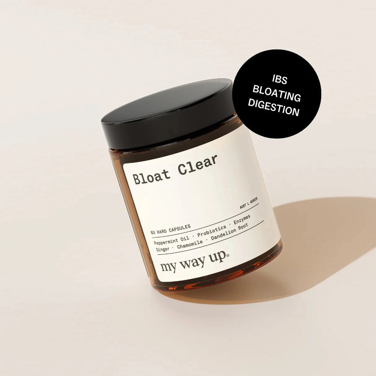 My Way Up My Way Up Bloat Clear 60 Hard Capsules supplements