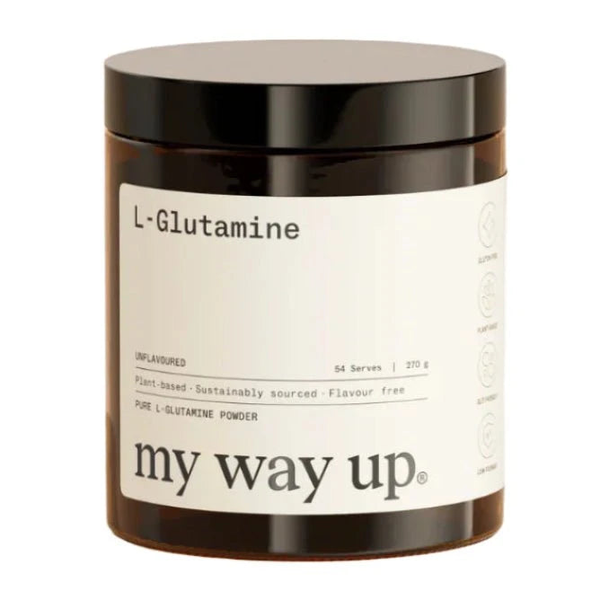 My Way Up My Way Up Clean Glutamine 270g supplements