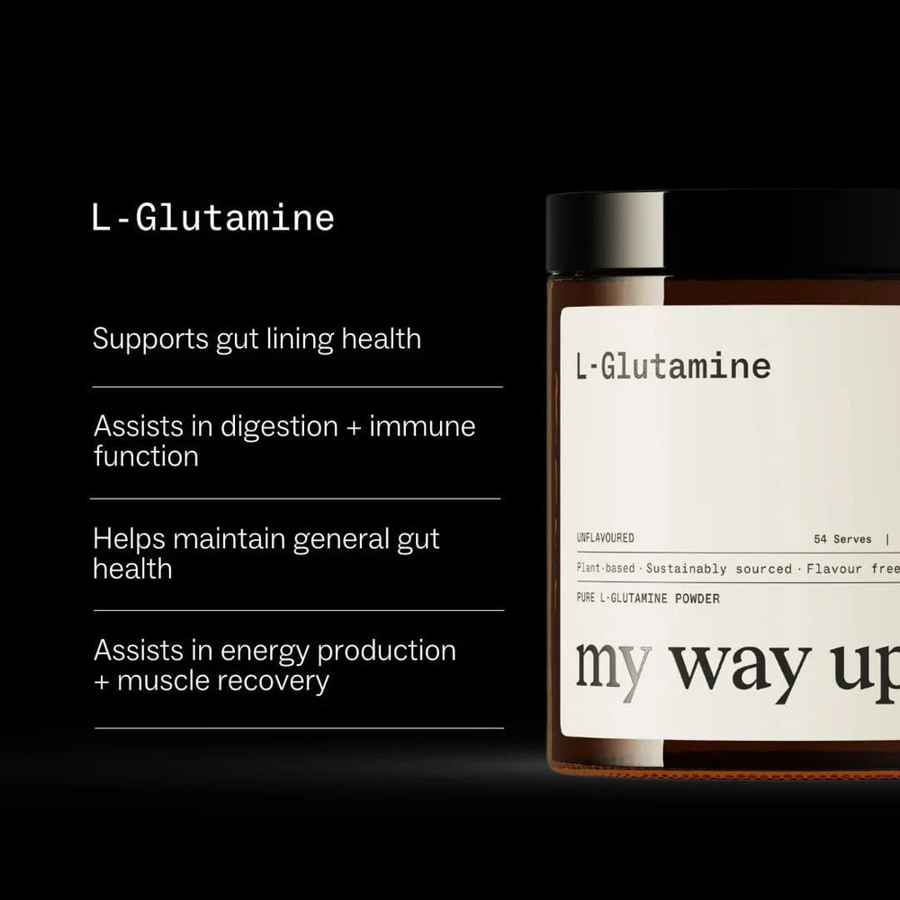 My Way Up My Way Up Clean Glutamine 270g supplements