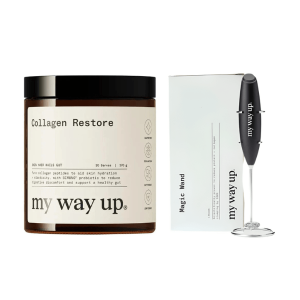 My Way Up My Way Up Collagen Restore and Magic Wand Hand Mixer Bundle supplements