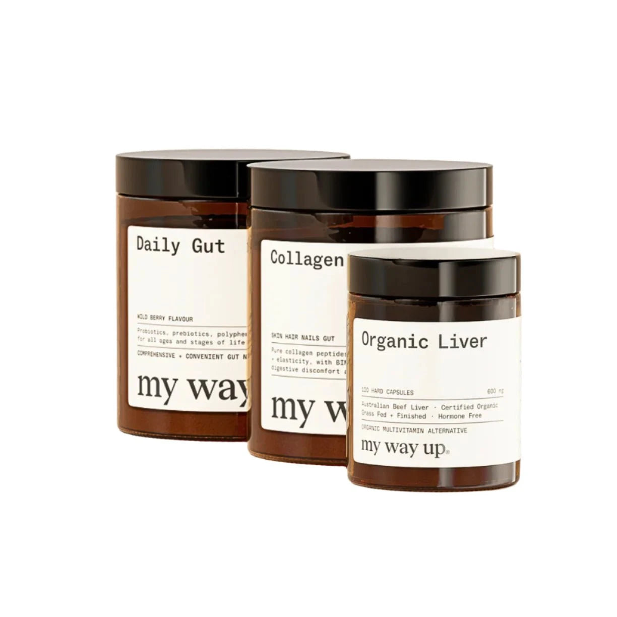 My Way Up My Way Up Complete Gut Maintenance System Bundle supplements