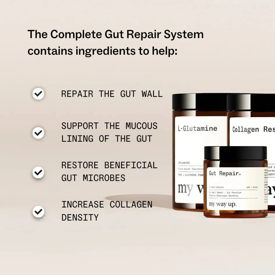 My Way Up My Way Up Complete Gut Repair System Bundle supplements