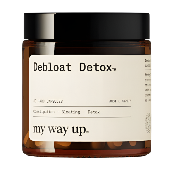 My Way Up My Way Up Debloat Detox 30 Capsules supplements