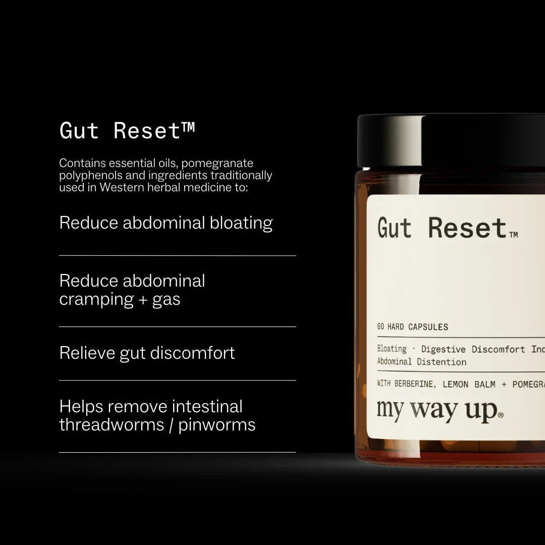 My Way Up My Way Up Gut Reset 60 Hard Capsules supplements
