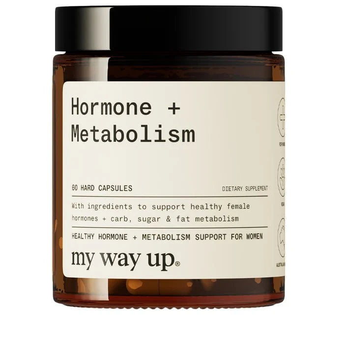 My Way Up My Way Up Hormone + Metabolism 60 Hard Capsules supplements
