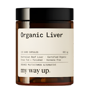 My Way Up Organic Liver 120 Capsules