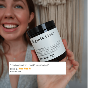 My Way Up Organic Liver 120 Capsules