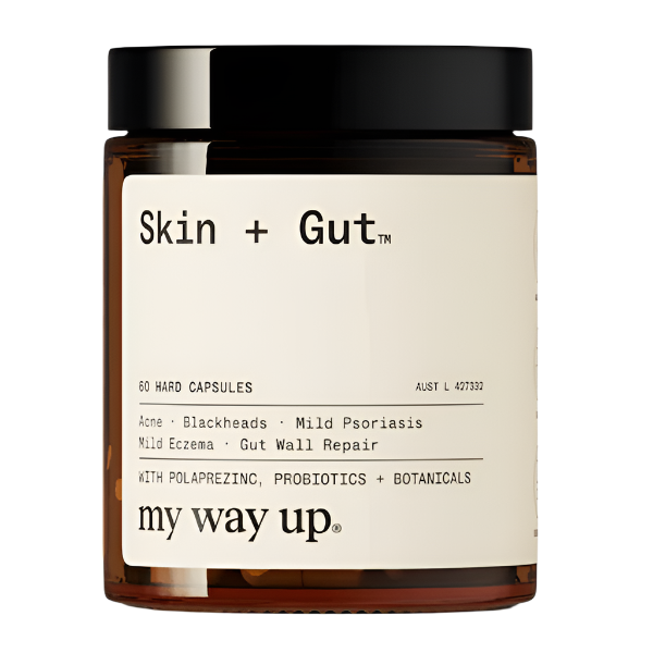 My Way Up My Way Up Skin + Gut 60 Capsules supplements