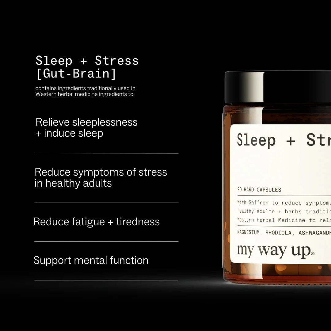 My Way Up My Way Up Sleep + Stress 90 Hard Capsules supplements