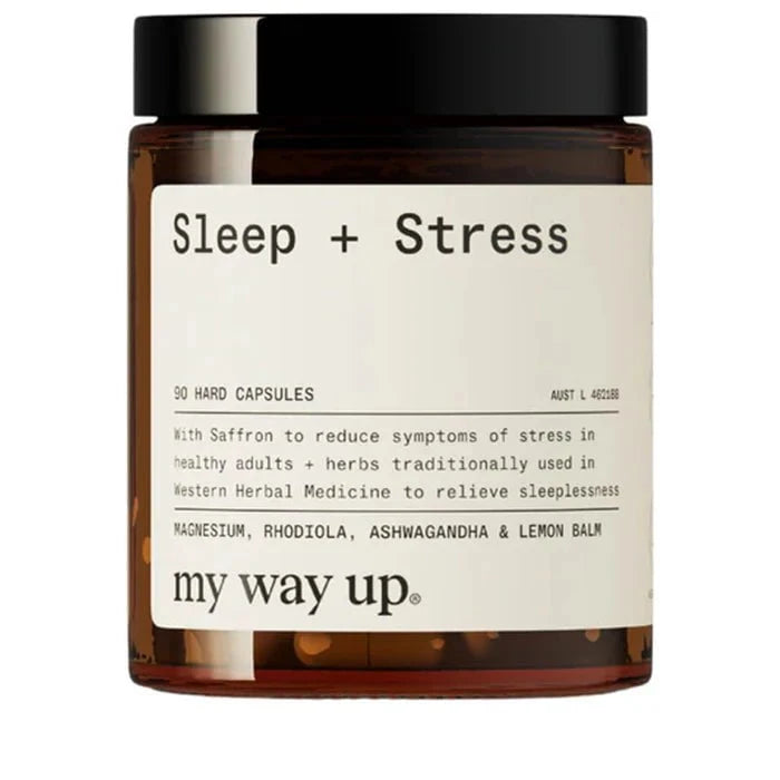 My Way Up My Way Up Sleep + Stress 90 Hard Capsules supplements