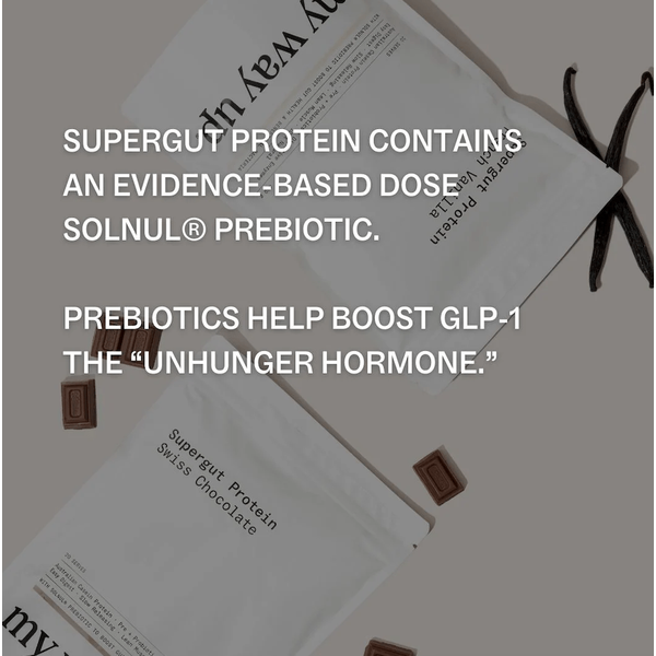 My Way Up My Way Up Supergut Protein - French Vanilla 400g supplements